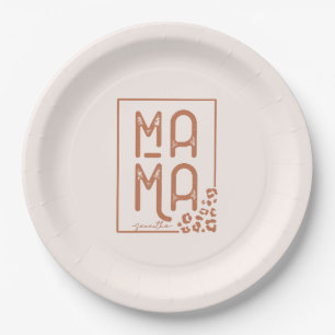 Assiettes En Carton Russe Boho Mama