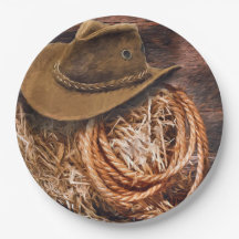 Russe Cowboy Casquette corde Hay Photo
