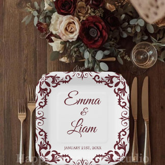 Assiettes En Carton Rustic Mexican Wedding Paper Plates – Papel Picado