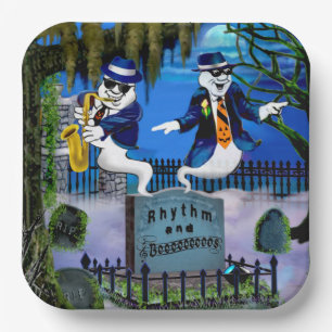 ASSIETTES EN CARTON RYTHME ET BOOOS