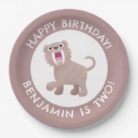 Saber Toothed Tiger Smilodon anniversaire personna