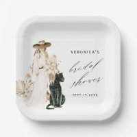 Safari Wild Leopard Boho Lady Fête des mariées