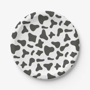 Assiettes En Carton Saint Vache Je suis une vache Imprimer Coupes de p
