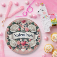 Saint Valentin Floral Coeur Design