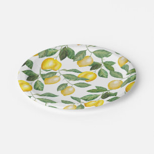 Assiettes En Carton Saison de Lemon 