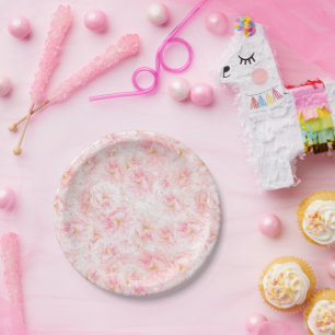 Assiettes En Carton Sakura en fleurs de cerisier Papier Dessous de ver