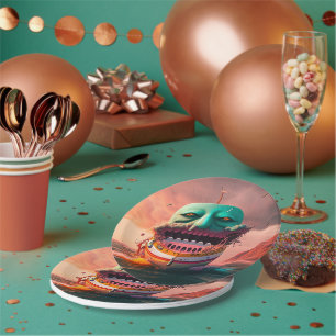 Assiettes En Carton Scary