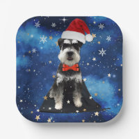 Schnauzer de Noël