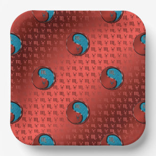 Assiettes En Carton Scorpion