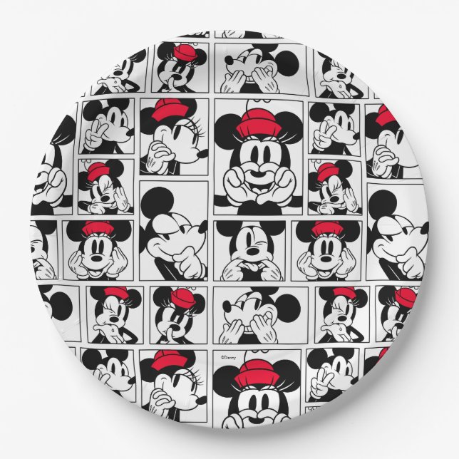 Assiettes En Carton Sensationnel 6  | Conception Carré (Devant)