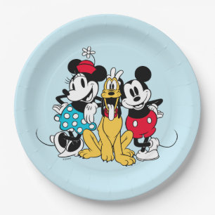 Assiettes En Carton Sensationnel 6 Trio des amis