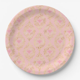 Assiettes En Carton Série Princess Bee Design #5 