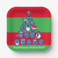 Serviettes de Noël personnalisées "Berry Christmas