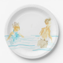 Serviettes pour fête au bord de la piscine