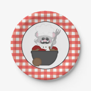 Assiettes En Carton Servir Boules de viande Plat d'amusement de cuisin