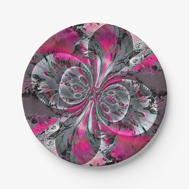 Assiettes En Carton Signaux mixtes (Devant)