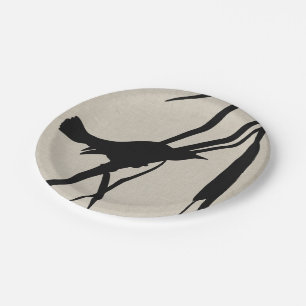Assiettes En Carton Silhouette II d'Audubon