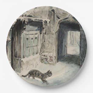 Assiettes En Carton Simpkin le chat sort (par Beatrix Potter)