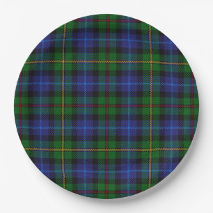 Assiettes En Carton Smith Tartan