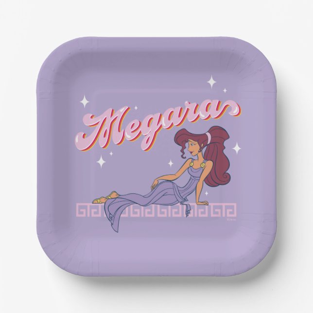 Assiettes En Carton So Greek. So Chic. Megara Paper Plates (Recto)