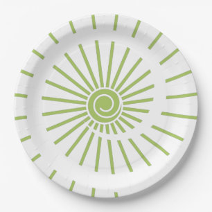 Assiettes En Carton Soleil 14