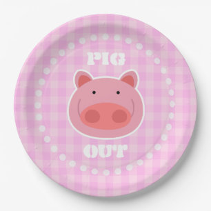 Assiettes En Carton Sortie de porc
