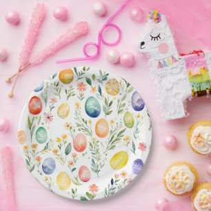 Assiettes En Carton Souhaiter Pâques