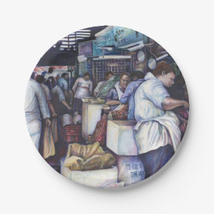 Assiettes En Carton Soupe à la tête de poisson, Singapour