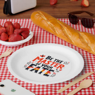 Assiettes En Carton Soyez le maître de votre destin
