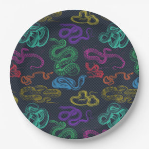 Assiettes En Carton Sssssnakes !