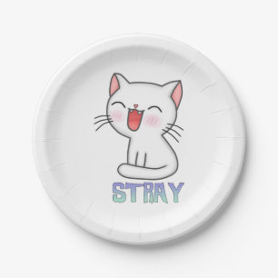 Assiettes En Carton Stray Game - Stray - Stray Cat - Stray Cat Game! C