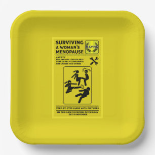Assiettes En Carton Survivre À La Ménopause
