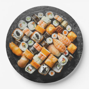 Assiettes En Carton Sushi Platter