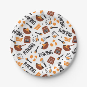 Assiettes En Carton Sweet Cute Baking Art