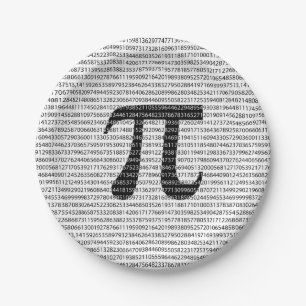 Assiettes En Carton Symbole mathématique de la journée par numéro n