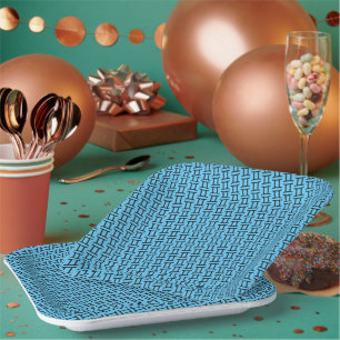 Assiettes En Carton Symbole Zodiaque Gemini Standard par Kenneth Yonci