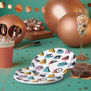 Assiettes En Carton Symboles de construction