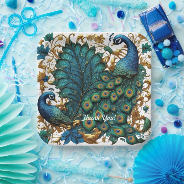 Assiettes En Carton "Symphonie des couleurs" (Fête)