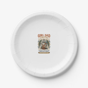 Assiettes En Carton T-shirt graphique micro-identités de la paternité