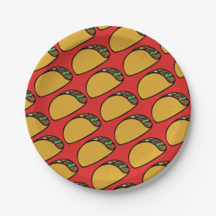 Assiettes En Carton Taco Amateurs Mardi