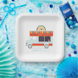 Assiettes En Carton Taco Anniversaire