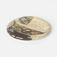 Tapisserie asiatique avec bol et design dragon