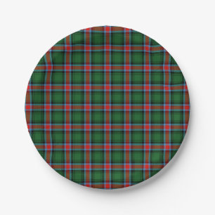 Assiettes En Carton tartan officiel de l'État de Géorgie