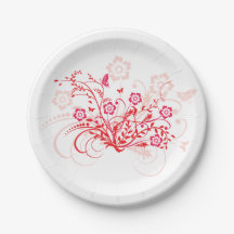 Tatouage des fleurs - Plaques en papier