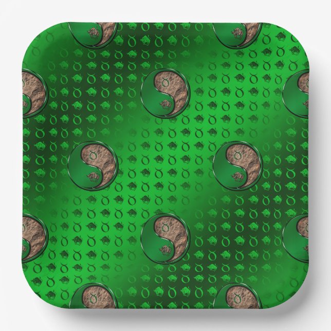 Assiettes En Carton Taurus le taureau (Recto)