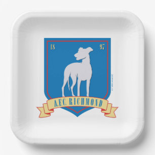 Assiettes En Carton Ted Lasso   A.F.C. Richmond