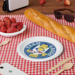 Assiettes En Carton Ted Lasso   Team Lasso - Believe