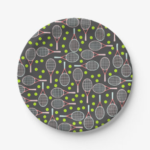 Assiettes En Carton Tennis Racket Paper Plates