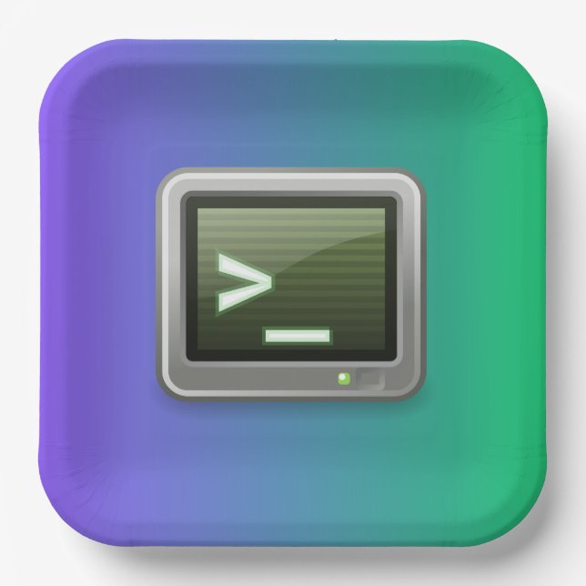 Assiettes En Carton Terminal Plaques de papier (Recto)