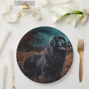 Assiettes En Carton Terre-Neuve Halloween